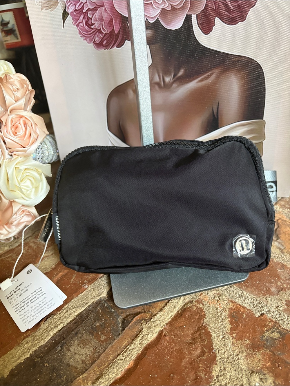 lululemon Black Small Zip Pouch